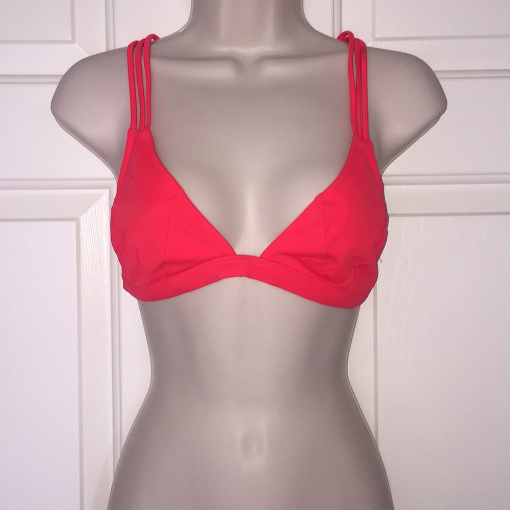 VS Pink Strappy Bikini Top